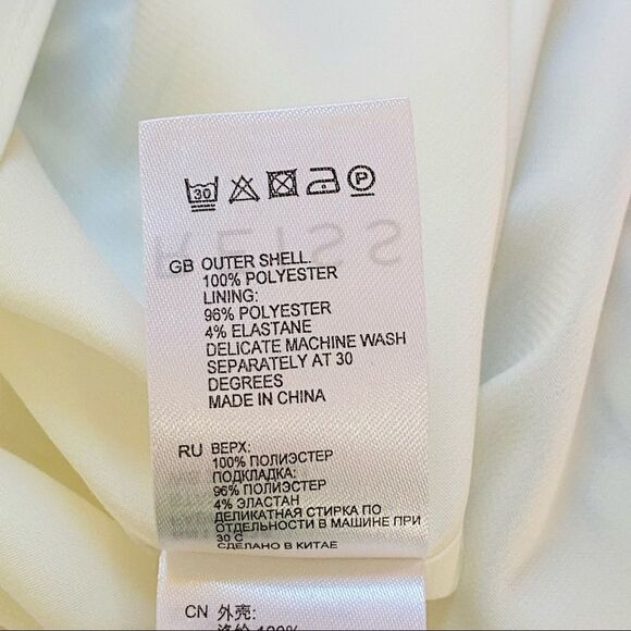 REISS Stara Print Pleated skirt size 2 - Picture 8 of 10